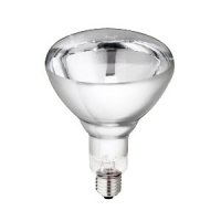 Bombilla Philips calefacción, 250 watt, blanca-roja (HG) (10 uds.) Bombilla Philips calefacción, 250 watt, blanca-roja (HG) (10 uds.)