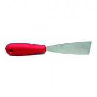 Espátula acero inox. mango plástico 4cms Espátula acero inox. mango plástico 4cms