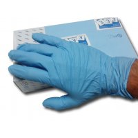 Guantes de nitrilo, sin polvo, 100 unidades Guantes de nitrilo, sin polvo, 100 unidades