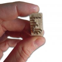 Número para martillo tatuaje, 20 mm Número para martillo tatuaje, 20 mm