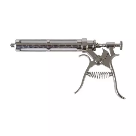 Pistola Roux jeringa hipodérmica 50 ml, luer-lock