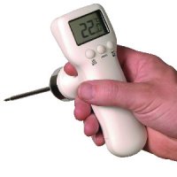 Termómetro Therma 25 con sonda de inmmersión/penetración Termómetro Therma 25 con sonda de inmmersión/penetración