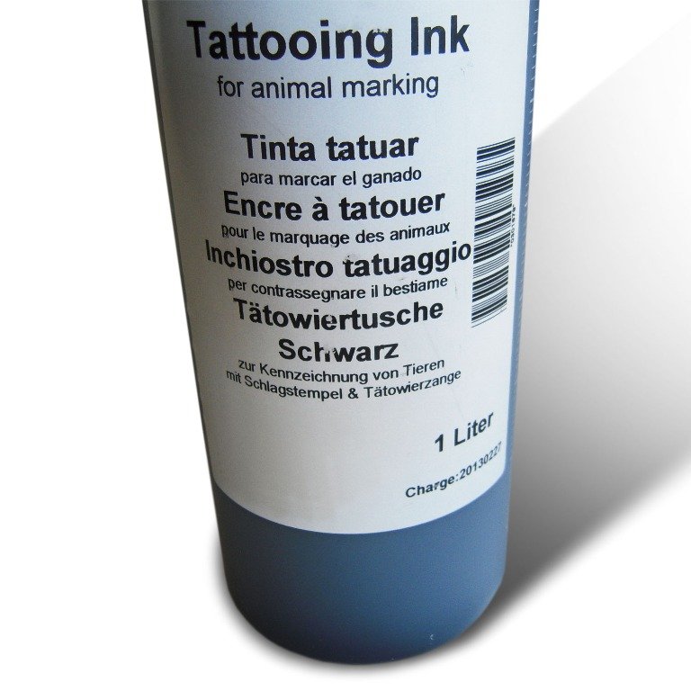 Tinta martillo tatuaje, 1 L, negra (2) Tinta martillo tatuaje, 1 L, negra (2)