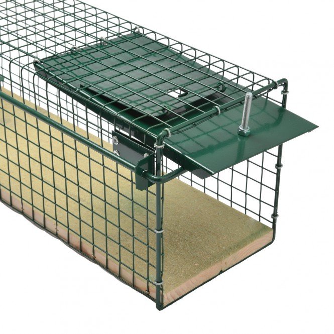 Trampa para animales vivos 100x15x19 cm - 2 Entradas (3) Trampa para animales vivos 100x15x19 cm - 2 Entradas (3)