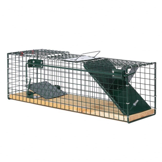 Trampa para animales vivos 55x15x19 cm Trampa para animales vivos 55x15x19 cm