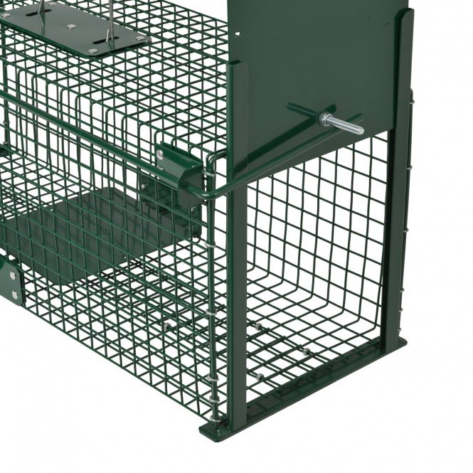 Trampa para animales vivos 61x21x23cm con 2 entradas (3) Trampa para animales vivos 61x21x23cm con 2 entradas (3)