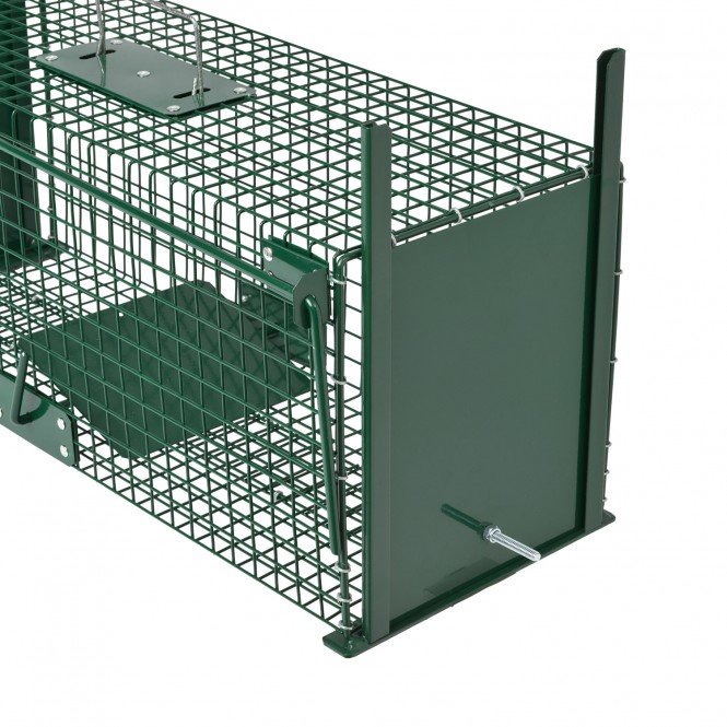 Trampa para animales vivos 61x21x23cm con 2 entradas (4) Trampa para animales vivos 61x21x23cm con 2 entradas (4)