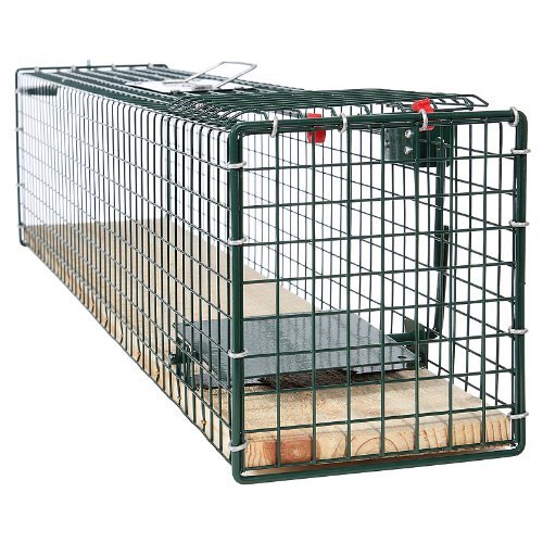 Trampa para animales vivos 80x15x19 cm (4) Trampa para animales vivos 80x15x19 cm (4)
