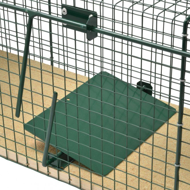 Trampa para animales vivos - Gatos Zorros - 116x28x28cm - 2 Entradas (5) Trampa para animales vivos - Gatos Zorros - 116x28x28cm - 2 Entradas (5)