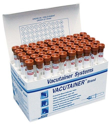 Vacutainer: tubos 5 ml 40 unidades Vacutainer: tubos 5 ml 40 unidades